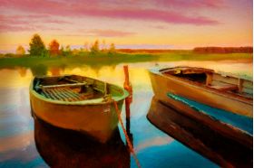 Two Boats Ready - Artwork from Printism