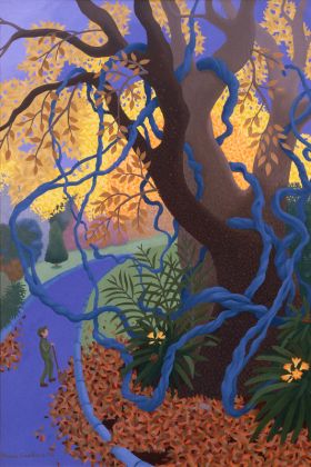 Hanging Vine in Autumn