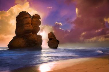 Two Apostles - Artwork from Printism